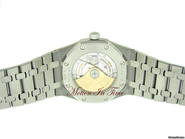 replica Audemars Piguet ROYAL OAK AUTOMATIC JUMBO STAINLESS STEEL-SKELETON BACK 40mm WATCHES 1