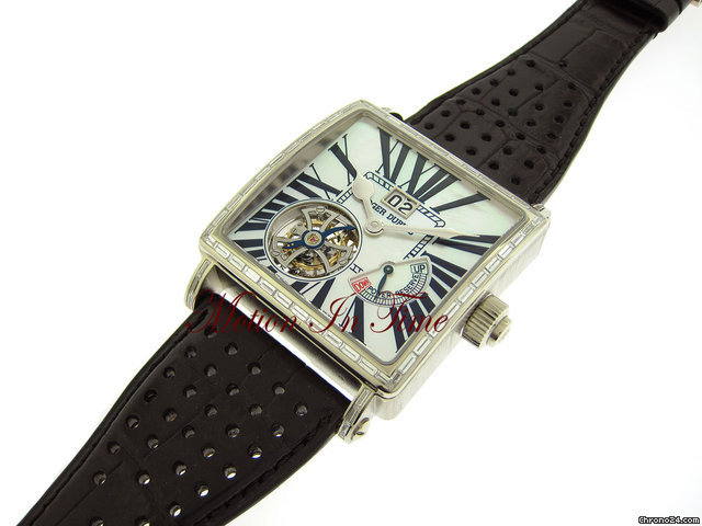 Roger Dubuis GOLDEN SQUARE FLYING TOURBILLON BAGUETTE WHITE GOLD -LIMITED WATCHES 2