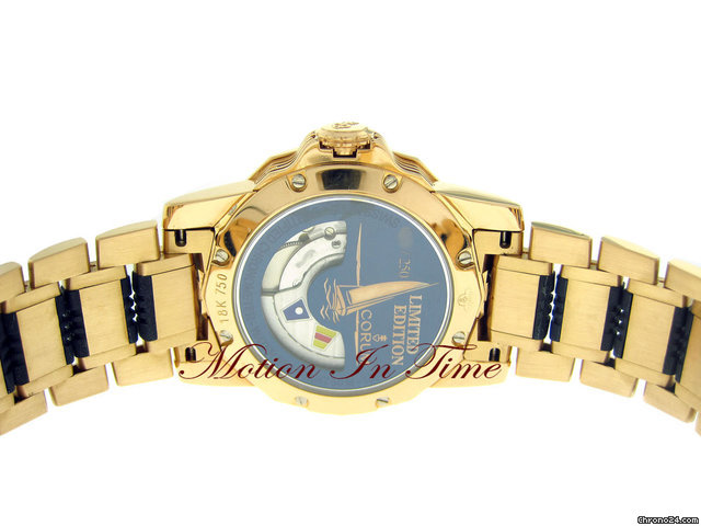 replica Corum ADMIRAL'S CUP TIDES REGATTA ROSE GOLD - LIMITED 250 PIECES WATCHES 1
