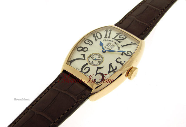 Franck Muller 6850 S6 GG ~ GRAND GUICHET DATE ROSE GOLD XL WATCHES 2