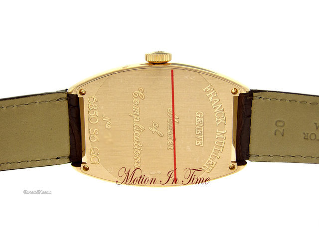 replica Franck Muller 6850 S6 GG ~ GRAND GUICHET DATE ROSE GOLD XL WATCHES 1
