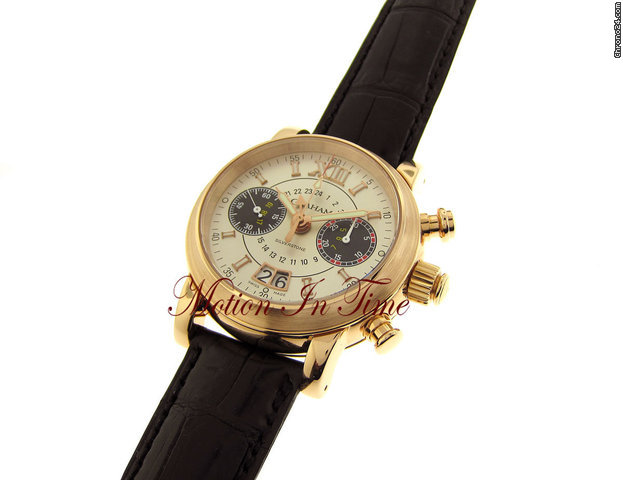 Graham SILVERSTONE CHRONOGRAPH FLYBACK GMT ~ AUTOMATIC ROSE GOLD WATCHES 2