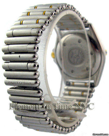 replica Breitling Callistino 18kt Gold/Steel On Bracelet White Dial WATCHES 1