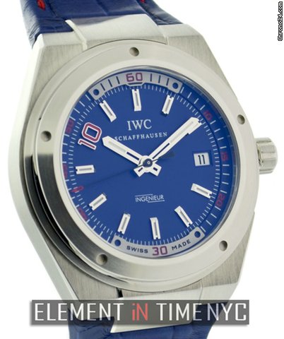 IWC Ingenieur Zinedine Zidane Edition Stainless Steel On Strap WATCHES 2