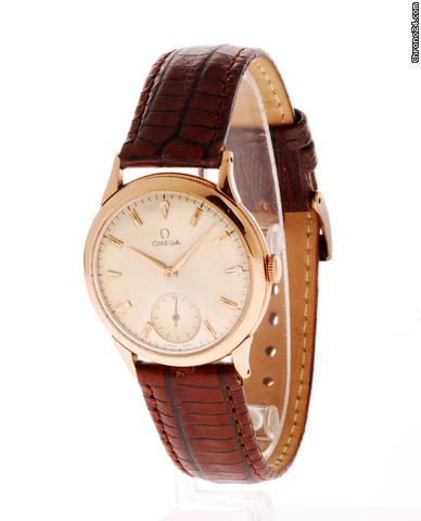 Omega Vintage Dresswatch in 18k rosegolden case WATCHES 2