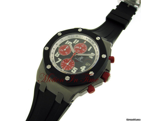 replica Audemars Piguet TOUR AUTO 2009 ROYAL OAK OFFSHORE TITANIUM - LIMITED 100 PCS WATCHES 1