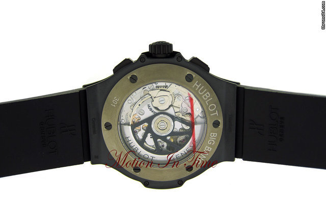 replica Hublot BIG BANG BLACK MAGIC "EVOLUTION" ALL-BLACK 44.5mm WATCHES 1