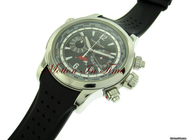 replica Jaeger-LeCoultre MASTER EXTREME WORLD CHRONOGRAPH STAINLESS STEEL/RUBBER NEW WATCHES 1
