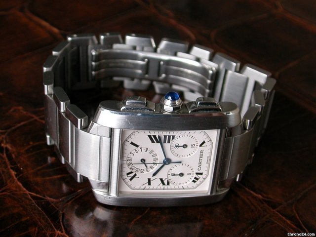 replica Cartier Tank Francaise Chrono WATCHES 1