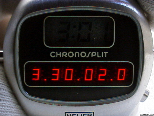 replica TAG Heuer Chronosplit LED / LCD digital WATCHES 1 