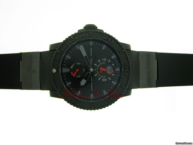 Ulysse Nardin BLACK OCEAN MAXI MARINE CHRONOMETER - DLC LIMITED 1846 PIECE WATCHES 2