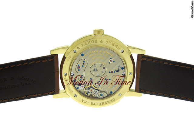 replica A. Lange & Sohne GRAND LANGE 1 POWER RESERVE YELLOW GOLD CHAMPANGE DIAL - NEW WATCHES 1 