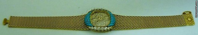 Patek Philippe VINTAGE 18K GOLD DIAMONDS LADIES WATCH WATCHES 2