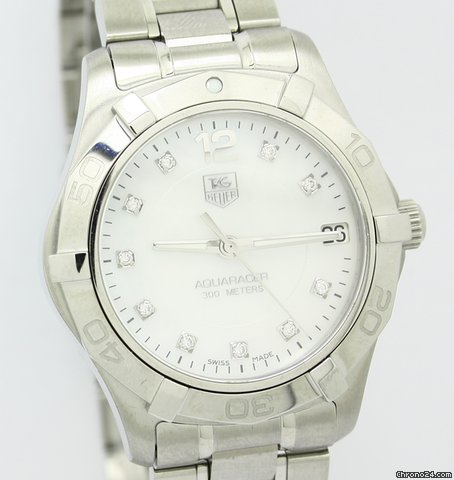 replica TAG Heuer Aquaracer Lady Diamond Stahl NEU incl MWST mit Box u. Papier WATCHES 1