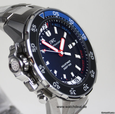 IWC Aquatimer Deep Two St/St NEU incl MWST mit Box + Papieren WATCHES 2