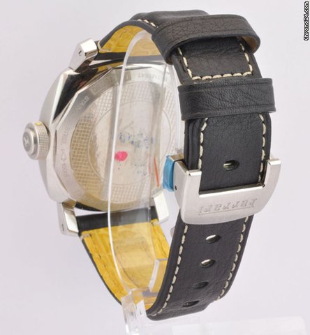 replica Panerai S/S Black Dial Ferrari Scuderia GMT B&P FER00009 WATCHES 1