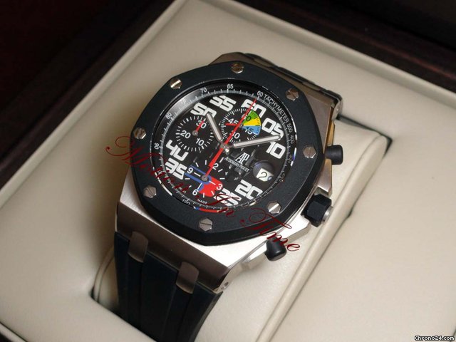 Audemars Piguet BARRICHELLO I ROYAL OAK OFFSHORE TITANIUM-LIMITED 150 PIECES WATCHES 2