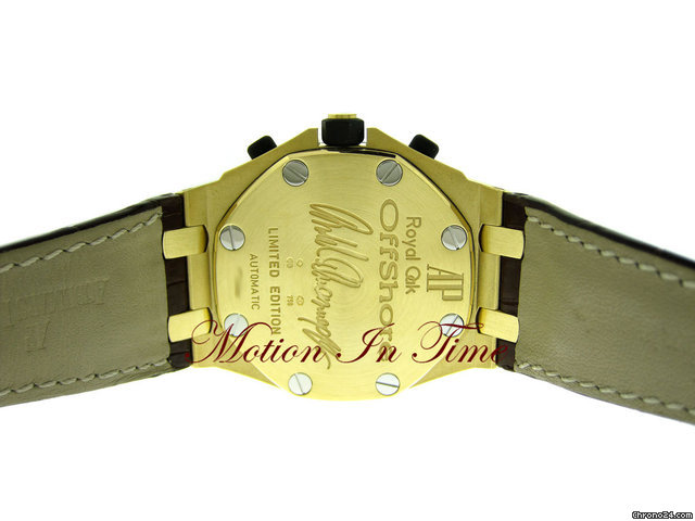 Audemars Piguet Arnold Schwarzenegger "ARNOLD SCHWARZENEGGER" ROYAL OAK OFFSHORE LIMITED 400 PIECE WATCHES 2