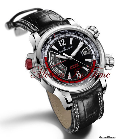 Jaeger-LeCoultre MASTER EXTREME WORLD ALARM "RED TIDES" TITANIUM 2010 NEW WATCHES 2