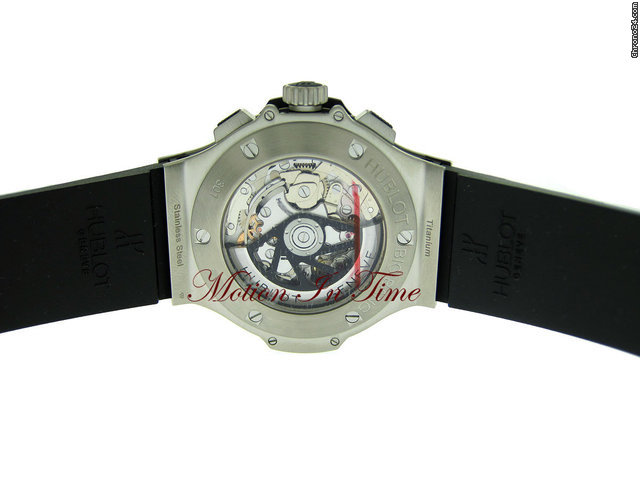 replica Hublot BIG BANG "EVOLUTION" STAINLESS STEEL & BLACK CERAMIC NEW WATCHES 1