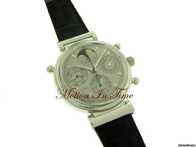 IWC DA VINCI PERPETUAL CALENDAR RATTRAPANTE PLATINUM LIMITED 500 WATCHES 2