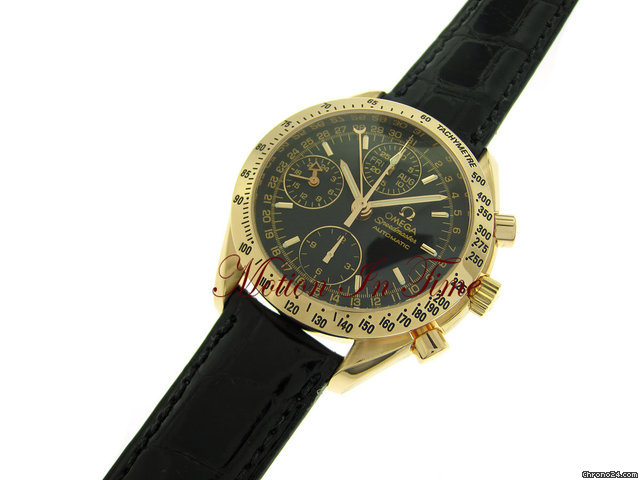 replica Omega SPEEDMASTER DAY-DATE CHRONOGRAPH AUTOMATIC ROSE GOLD WATCHES 1