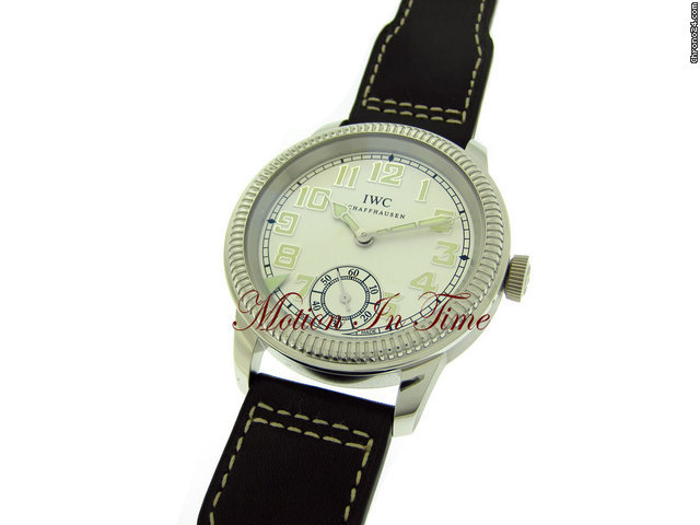 IWC RARE 2011 ~ "VINTAGE" PILOT'S FLIEGERUHR PLATINUM LTD 500 PC WATCHES 2