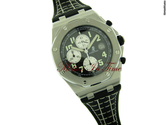 Audemars Piguet ROYAL OAK OFFSHORE "THEMES" CHRONO w/ MONTOYA STRAP WATCHES 2