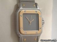 Cartier "SANTOS" Edelstahl/Gelbgold Automatik WATCHES 2