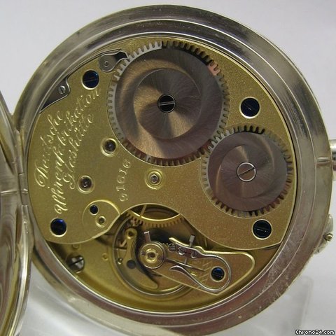 A. Lange & Sohne Herrentachenuhr 900/000 Silber WATCHES 2