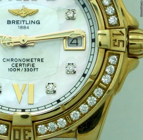 Breitling Cockpit Lady mit Brillantbesatz NEU incl MWST B+P WATCHES 2