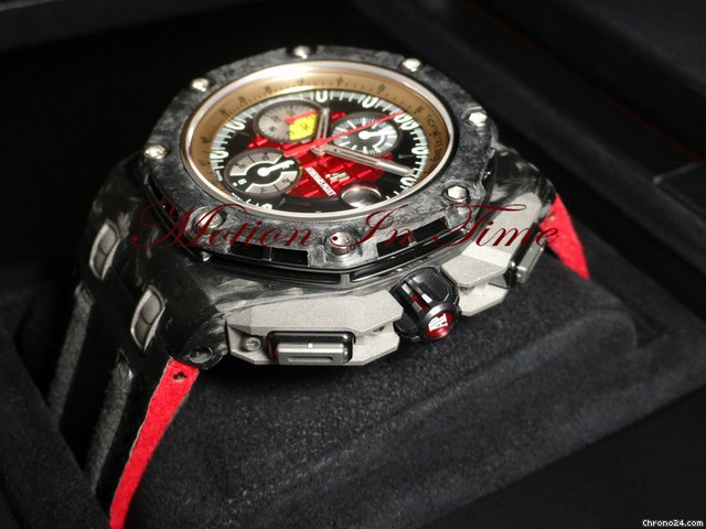 replica Audemars Piguet GRAND PRIX CARBON ROYAL OAK OFFSHORE LIMITED 1750 PIECES WATCHES 1 