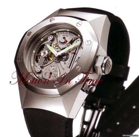 Audemars Piguet "CONCEPT" ALACRITE ROYAL OAK OFFSHORE TOURBILLON "CW1" LTD WATCHES 2