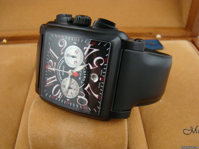 replica Franck Muller Cortez Crono Black WATCHES 1