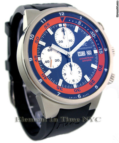 IWC Aquatimer Cousteau Chrono Divers LTD B+P IW378101 WATCHES 2