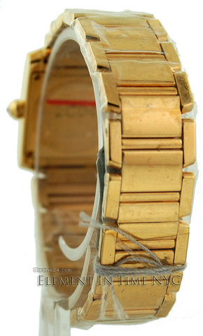 replica Cartier Tank Francaise Yellow Gold Ladies Factory Diamonds WATCHES 1 