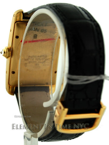 replica Cartier Tank Americaine Yellow Gold 2 Row Factory Diamonds WATCHES 1