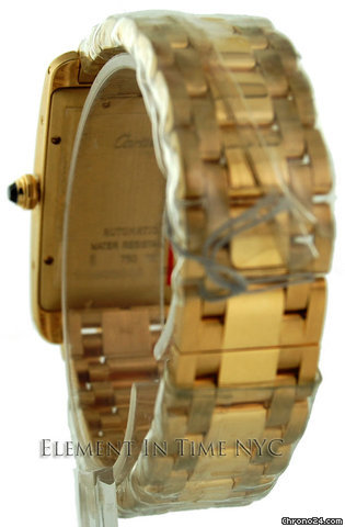 Cartier Tank Americaine Large Yellow Gold On Bracelet Automatic WATCHES 2