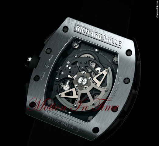 Richard Mille RM-11 FELIPE MASSA WHITE GOLD ANNUAL CALENDAR CHRONOGRAPH WATCHES 2