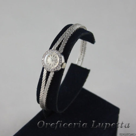 replica Longines oro bianco e brillanti WATCHES 1