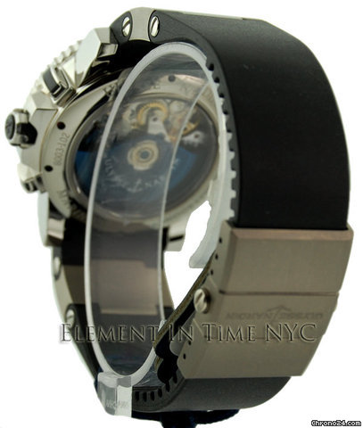 replica Ulysse Nardin Maxi Marine Diver Chrono Rubber Bracelet 8003-102-3/92 B+P WATCHES 1