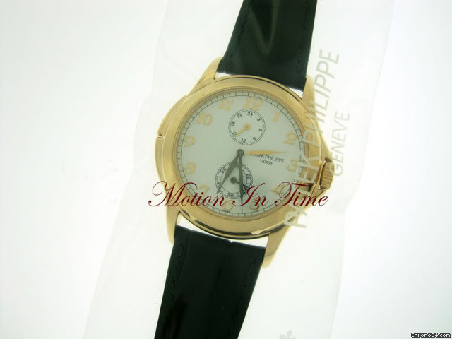 replica Patek Philippe RARE TRAVEL TIME ROSE GOLD DUAL TIMEZONE WATCHES 1