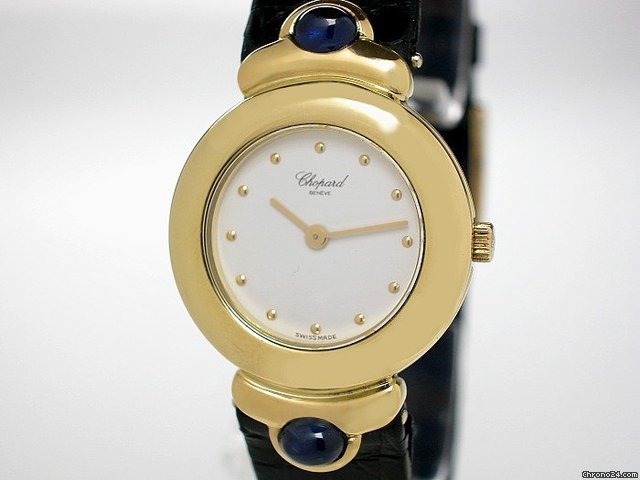 replica Chopard DAMENUHR MIT 2 SAFIREN WATCHES 1