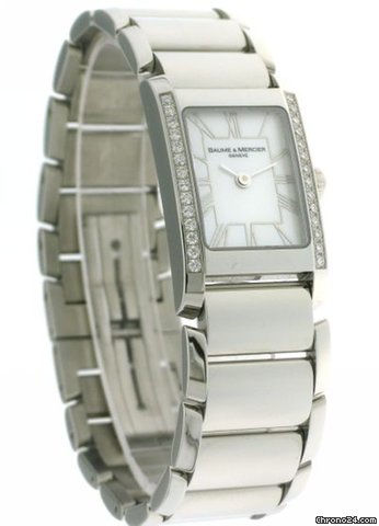 replica Baume & Mercier Baume & Mercier hampton classic ladies watch mini diamonds mit diamanten WATCHES 1