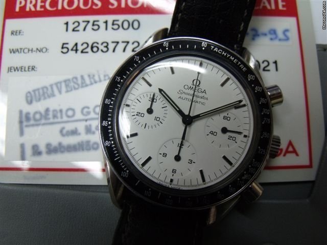 replica Omega Speedmaster "Cadran Blanc" WATCHES 1