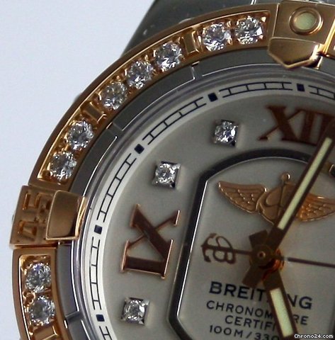Breitling Starliner Stahl/Gold Diamanten C71340-046 Neu B&P WATCHES 2