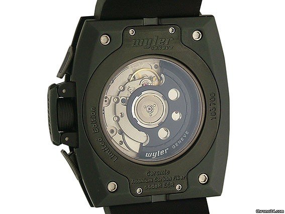 replica Wyler Chrono Black Ceramic El Camino Real Limitiert 52x43mm WATCHES 1
