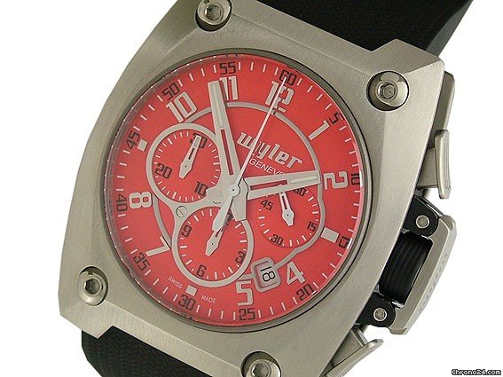 Wyler Chrono Kautschuk 52x43mm WATCHES 2