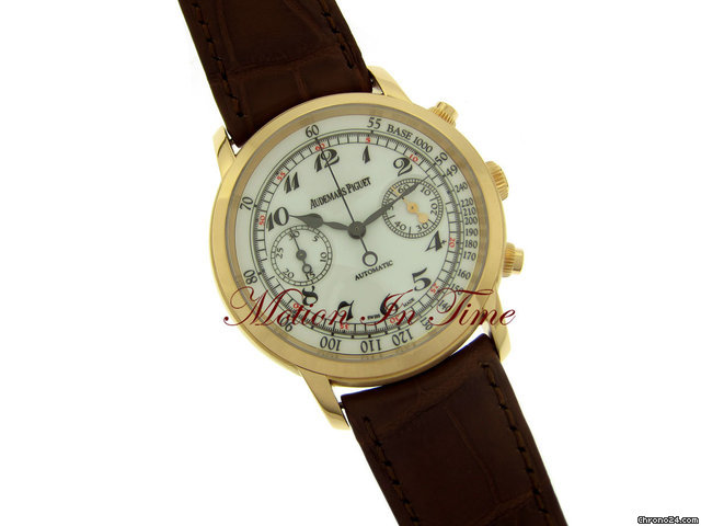 Audemars Piguet JULES AUDEMARS CHRONOGRAPH AUTOMATIC ROSE GOLD NEW MODEL WATCHES 2