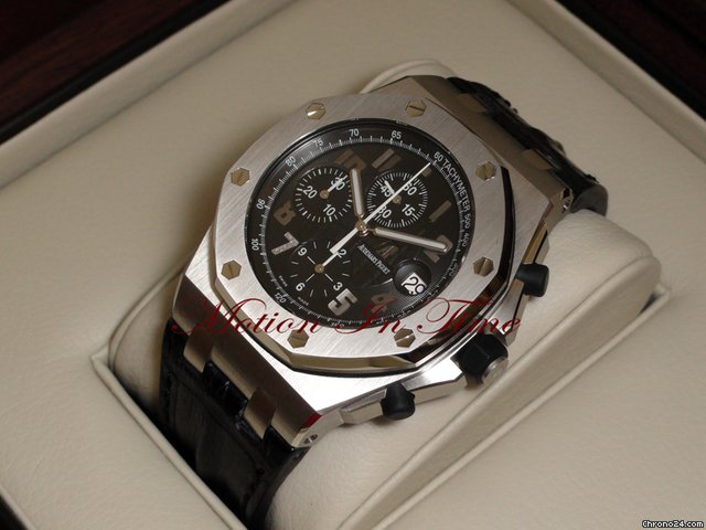 replica Audemars Piguet "GINZA" ROYAL OAK OFFSHORE STAINLESS STEEL LIMITED 200 PIECE WATCHES 1